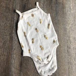 Old Navy infant girl tank onesie